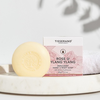 Tisserand 玫瑰與伊蘭精油香皂 Rose & Ylang Ylang Hand & Body Soap 100g