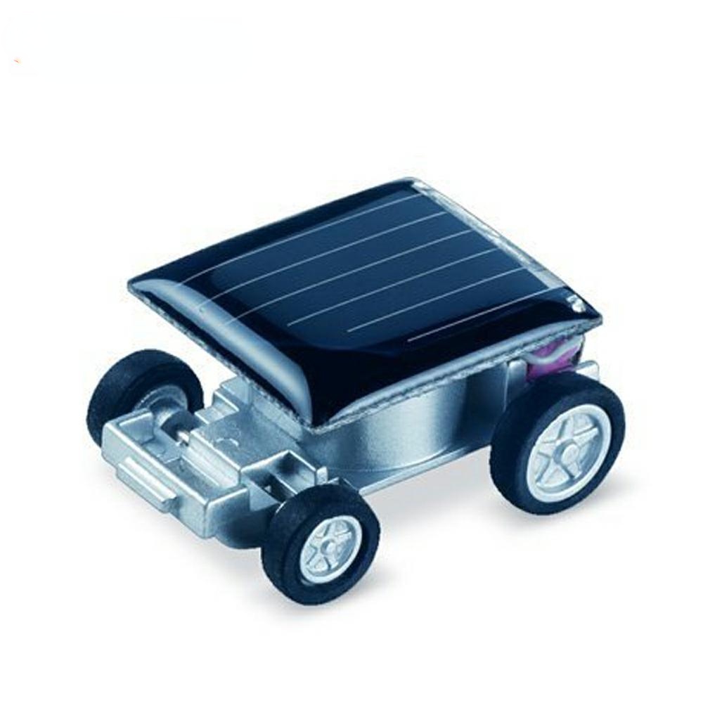 有趣的最小設計太陽能車迷你玩具車智能汽車太陽能迷你玩具器教育小工具兒童禮物