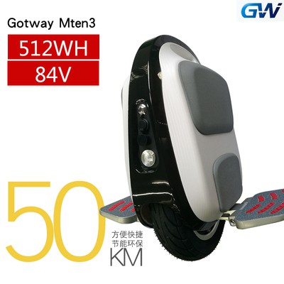 Gotway mten3 有黑白兩色 預購10吋電動獨輪車 84V 速度40km/h