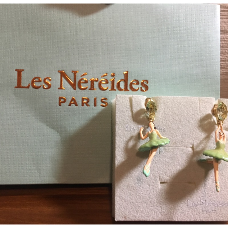 Les Nereides 經典芭蕾（耳夾）客訂勿下標