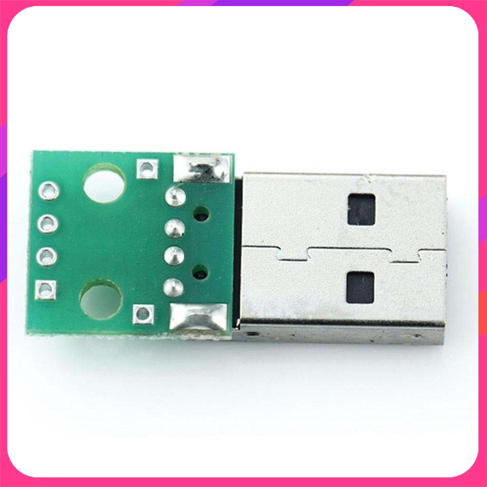 Fk USB 轉 DIP 適配器轉換器 4pin, 用於 2.54mm PCB 板 DIY 電源