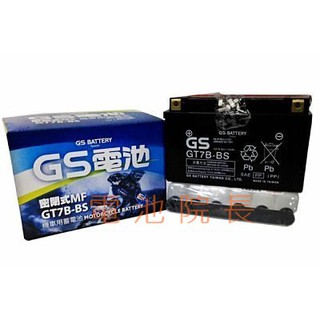 全新 GS GT7B-BS 7B號 薄型 同 YT7B-BS 機車 電池 電瓶 勁戰 新BWS噴射 GTR125