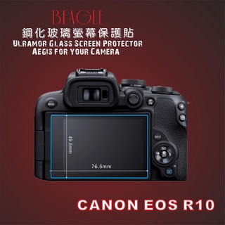(BEAGLE)鋼化玻璃螢幕保護貼 Canon EOS R10/R50V 專用-可觸控-抗指紋油汙-9H-台灣製