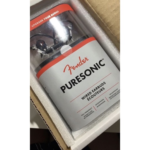 全新Fender PureSonic Wired有線動圈耳機