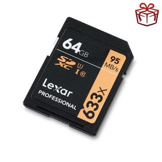 Lexar 專業 SD 卡 32GB 64GB 128GB 256GB 633x UHS-I Class 10 U3 V