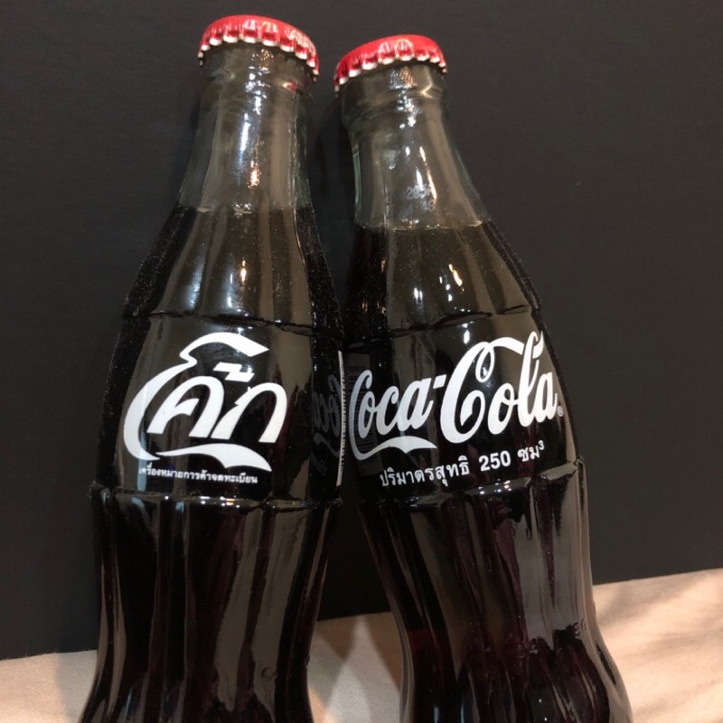 可口可樂Coca-Cola 泰國早期文字瓶 9號瓶蓋