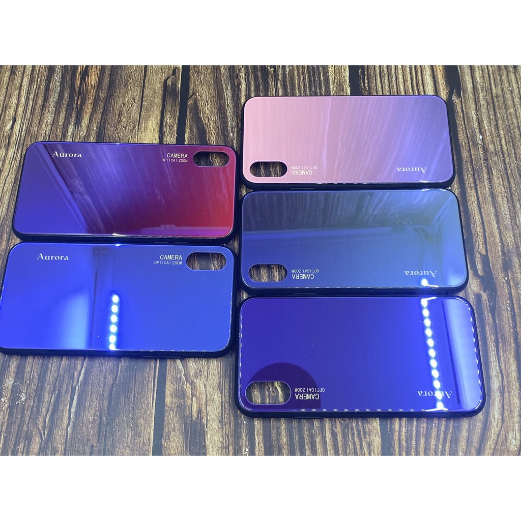 【出清特賣】Iphone 7 8 Se2 SE3 XS XR Max Plus 藍光玻璃殼 鏡面殼 手機殼 玻璃殼