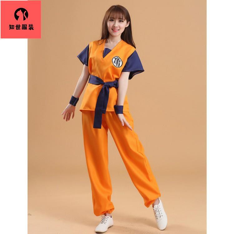 知世服裝 七龍珠悟空衣服龜仙流練功服悟飯悟字龜字cos服cosplay服裝成人裝 蝦皮購物