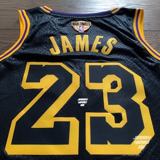 【球衣藏家】Lebron James Black Mamba City 湖人 黑曼巴 蛇紋 NBA 球衣