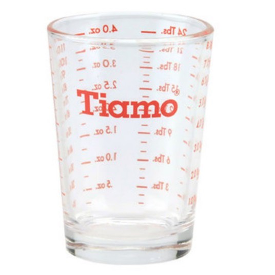 ♛BEING餐具♛Tiamo  4oz 120CC  AC0013玻璃量杯  義式咖啡機量杯 耐熱玻璃 濃縮咖啡量杯