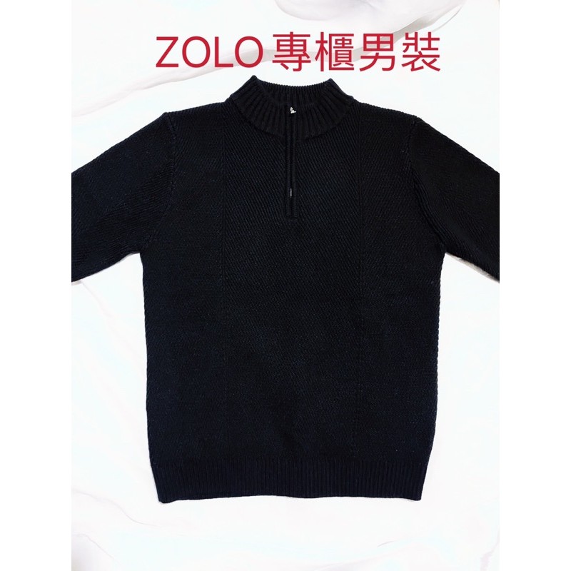 Zolo專櫃男裝套頭針織衫長袖毛衣l 蝦皮購物