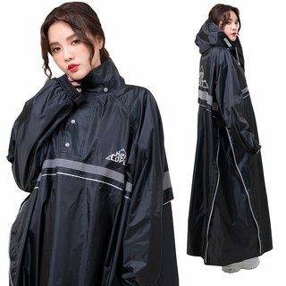 FairRain 飛銳 雨衣 R3半開式雙側開連身雨衣 酷黑 一件式雨衣 雙側開 揹包款《比帽王》