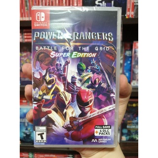 【全新現貨】NS Switch遊戲 Power Rangers 金剛戰士 網絡之戰 超級版 量產零售版之一 非限量版