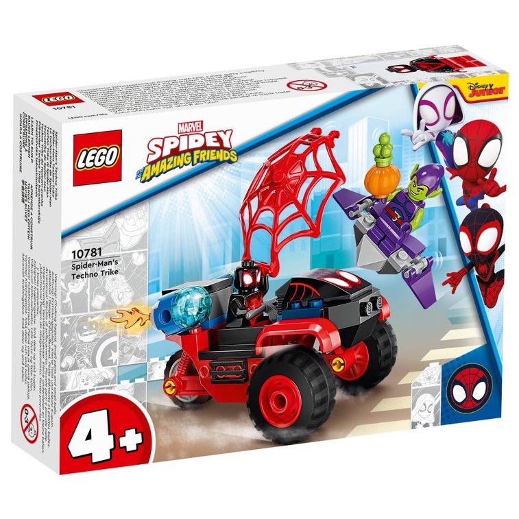 【台中OX創玩所】 LEGO 10781 超級英雄系列 蜘蛛人的科技三輪車 SUPER HEROES MARVEL 樂高
