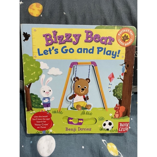 Bizzy bear let’s go and play 小熊好忙 忙碌小熊 英文繪本童書