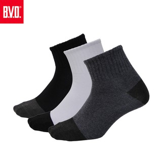 【BVD】雙效抗菌除臭1/2健康男襪-B385 男襪 短襪 學生襪