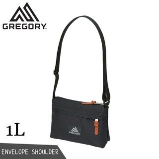 【GREGORY 美國 1L Envelope Shoulder斜背包《黑》】125406/側背包/隨身包/單/悠遊山水