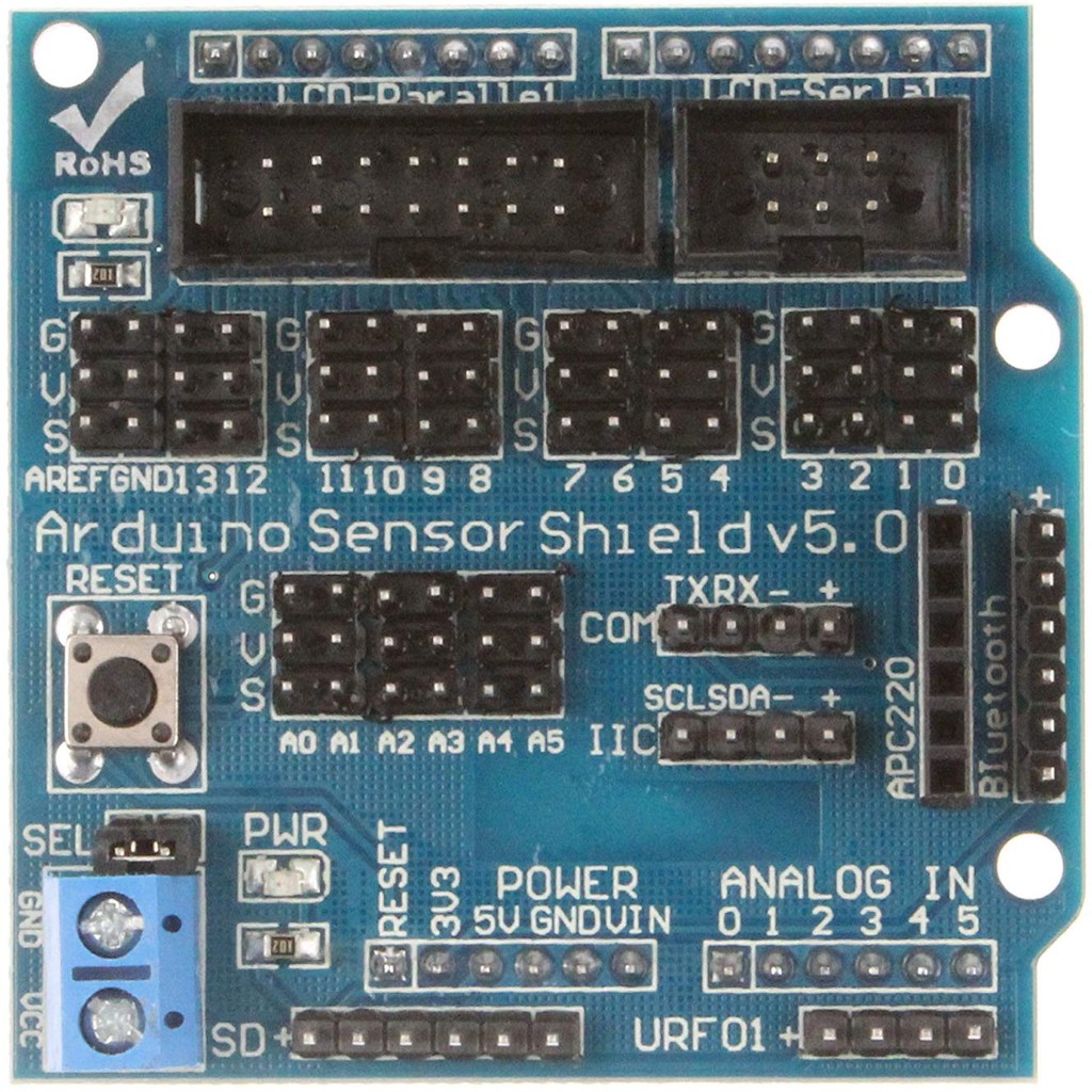 【樂意創客官方店】《附發票》Arduino uno r3 擴展板 sensor shield v5.0