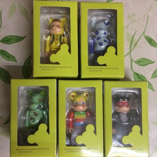 幾米 BE RBRICK 酷柏力克熊 萊爾富聯名公仔