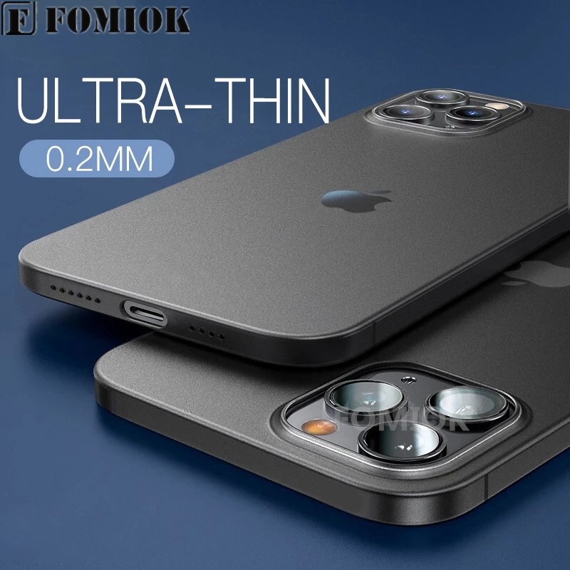 0.2mm超薄磨砂手機殼 適用 iPhone 12 Pro Max 霧面手機殼12mini 保護殼i12 手機殼 透明殼