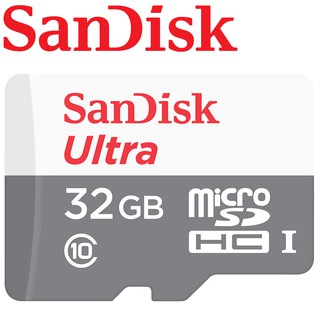 100MB/s【公司貨】 SanDisk 32GB 32G Ultra microSDHC TF UHS-I 記憶卡