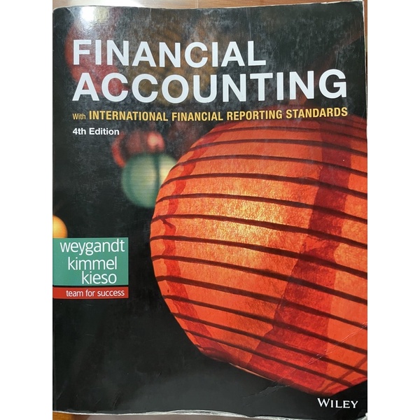 Financial Accounting with IFRS 4e 會計學原文書