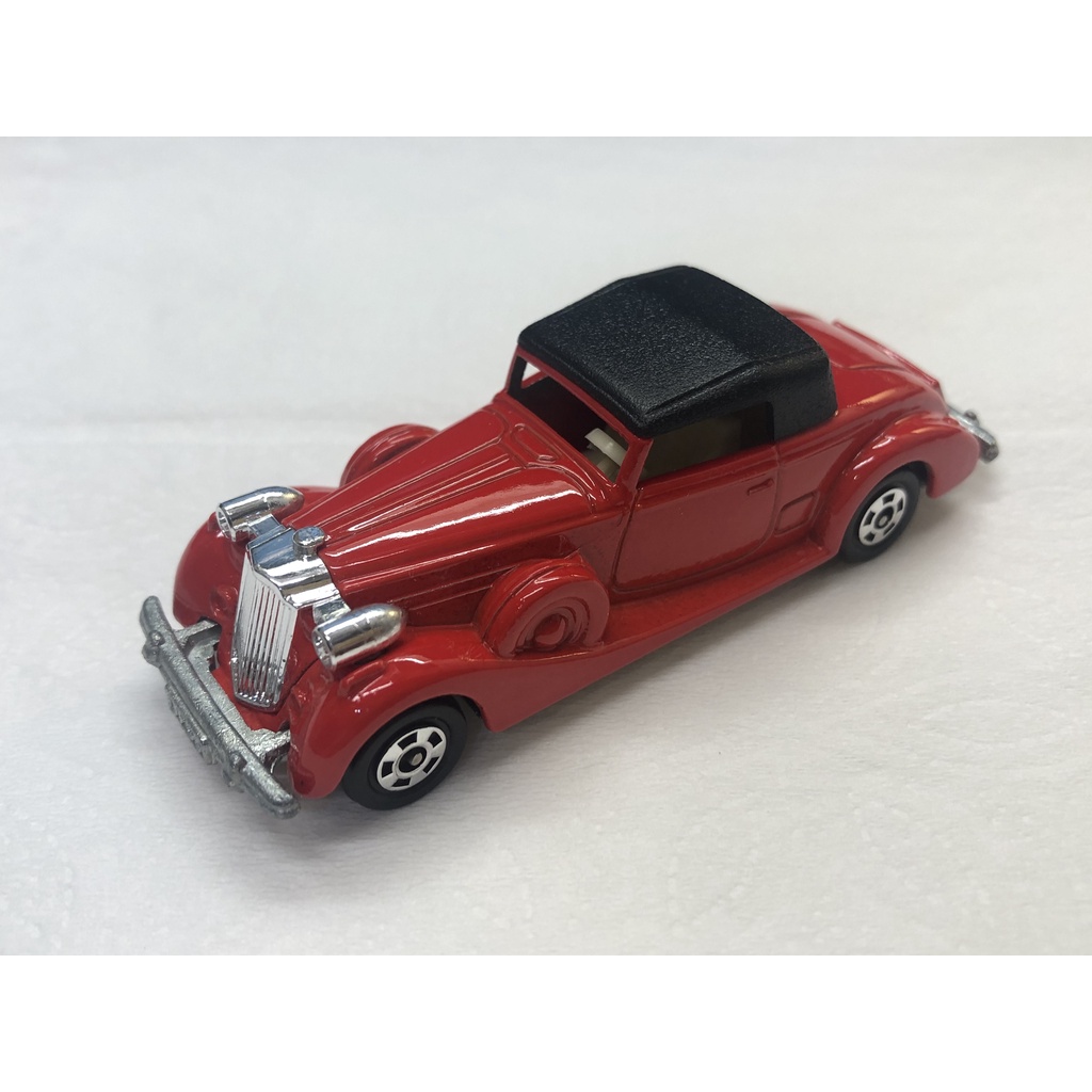 Tomica 日本製 no.F52 PACKARD COUPE ROADSTER 絕版 藍盒 無盒