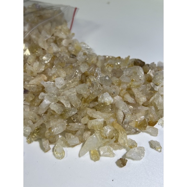 巴西天然水晶 黃水晶原石 原礦 黃水晶碎石 招財 偏財 財運 開運石