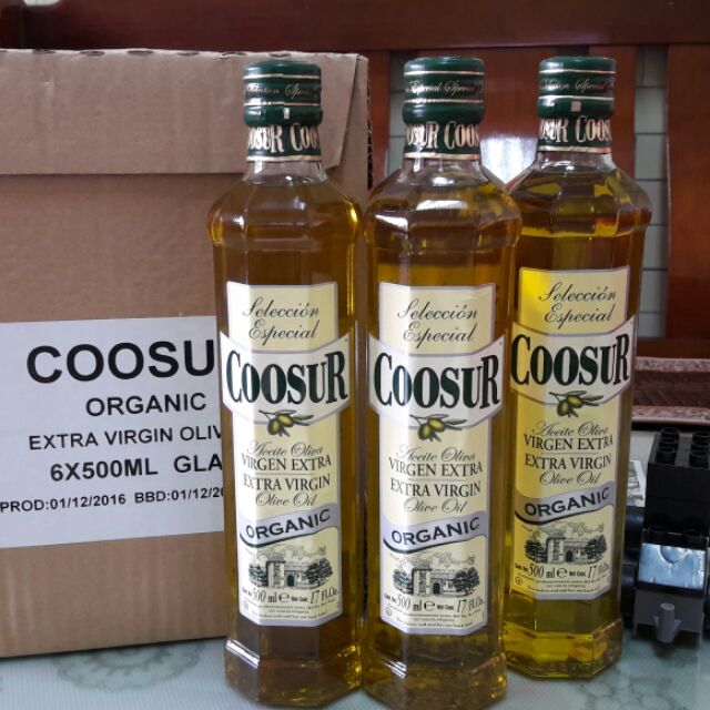 西班牙COOSUR有機特級初榨橄欖油500ml