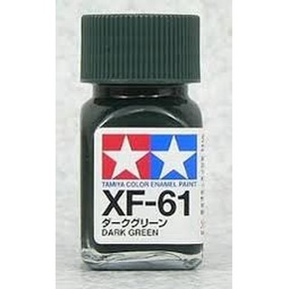 (大鳥叔叔模型) 田宮 TAMIYA 80361 XF-61 暗綠色消光 油性 琺瑯漆 10ml
