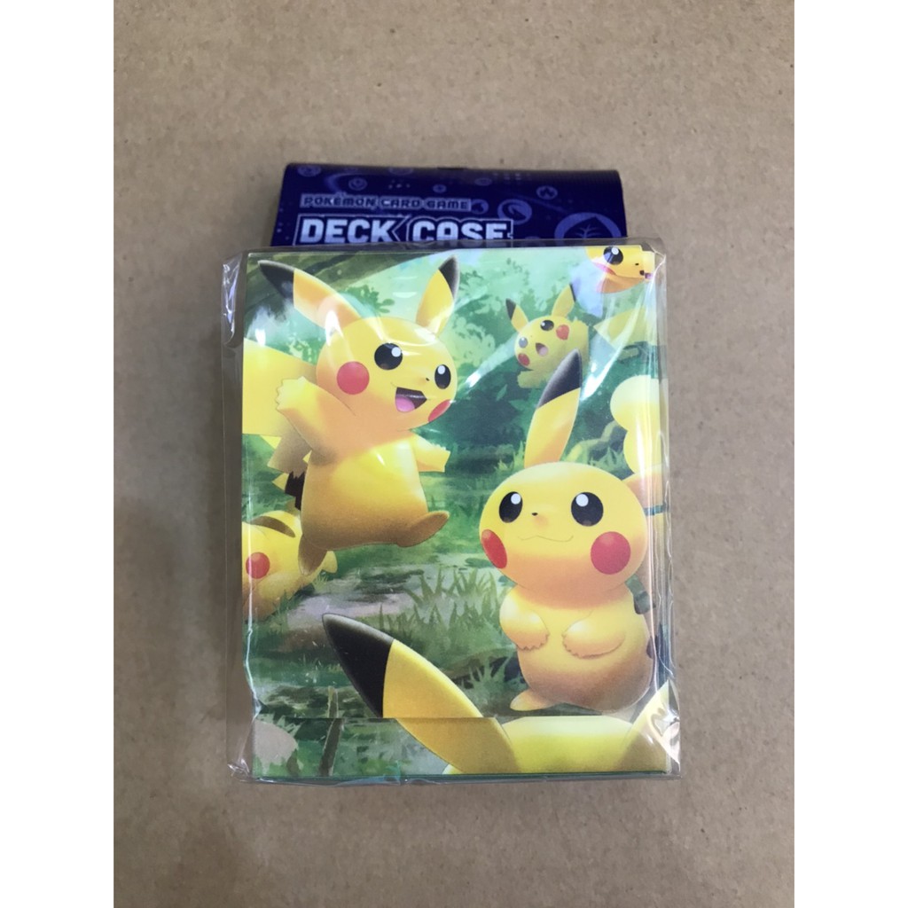 Pokemon 寶可夢 PTCG 專用 皮卡丘皮卡丘之森 卡盒 收集盒 周邊 現貨