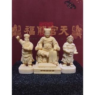 「中尊的」廣澤尊王：聖王公/陳黃部將一組/廟會/模型/陣頭 公仔、素體 神尊 神明公仔