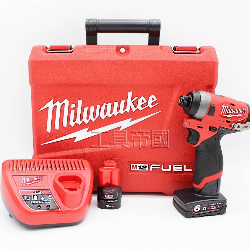 【工具帝國】Milwaukee 美沃奇 M12FID-632C 12V 無刷起子機 附工具箱