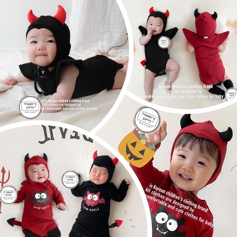 派對🎃韓系寶寶👿可愛小惡魔造型服裝