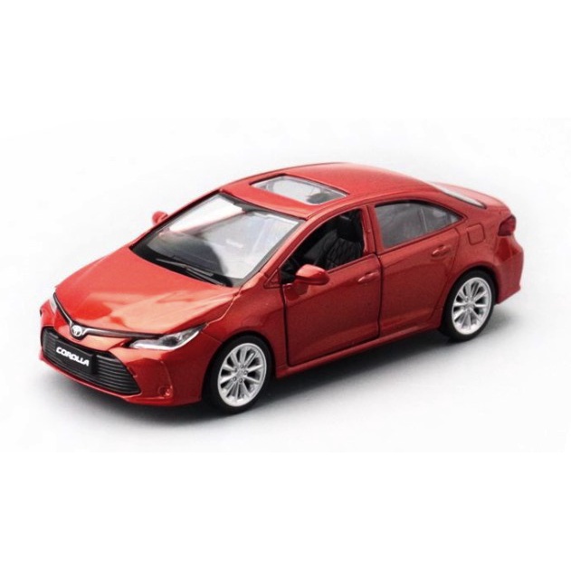 「車苑模型」彩珀1:43 Toyota Corolla 卡羅拉 混合動力 轎車