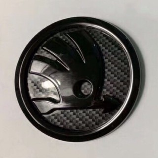 Skoda|各車系車標|中網標|替換款|拆換款|碳纖維|客製化|fabia|octavia|superb 小旭車品
