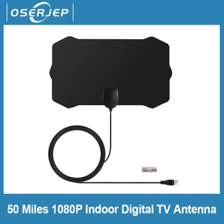 50 英里 1080P 室內數字電視天線電視半徑電視衝浪電視 Fox Antena