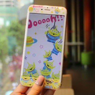 【SB精品】i6 I6s i6plus i7 i7plus i8 i8plus 三眼怪卡通玻璃貼 3D保護貼 超薄螢幕貼