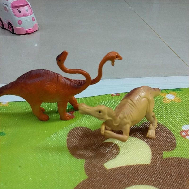 恐龍怪獸2隻(已拆封)怪獸玩具，恐龍玩偶