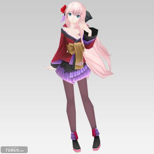 現貨 V家巡音流歌華蝶花魁和服cos服cosplay Vocaloid 蝦皮購物