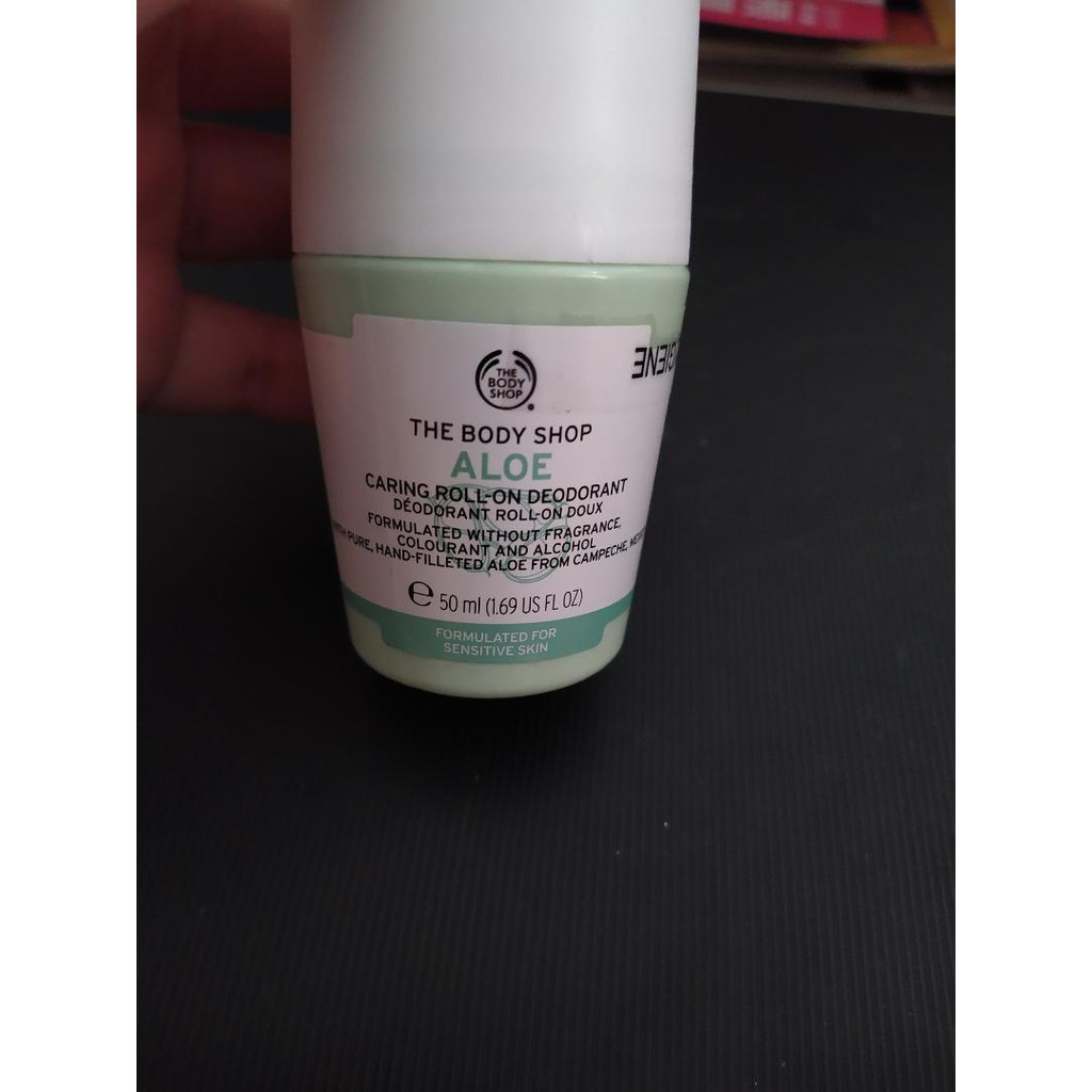 (二手現貨) The body shop 美體小舖-蘆薈舒緩體香劑 50ml