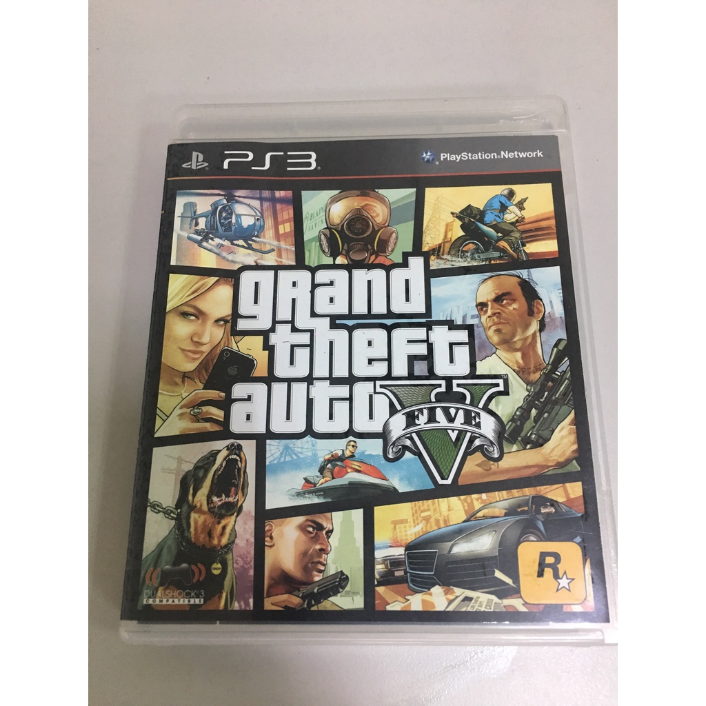 PS3 俠盜獵車手5 GTA5 Grand Theft Auto V 中英合版