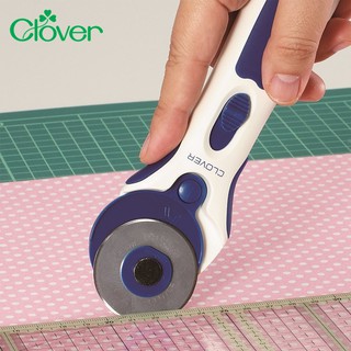 找東西 日本Clover可樂牌圓型滾輪刀直徑45mm圓刃拼布刀57-500滾輪式切割刀圓形滾刀切布刀旋轉切刀切割刀旋轉刀