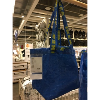 《蝦皮電子發票》超級IKEA代購熱賣商品-帆布採購袋-網紅必備/搬家神物袋/採購神器袋/環保購物袋/購物袋/袋子/環保袋