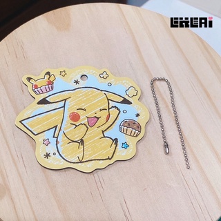 【全新】寶可夢Pokemon磁鐵吊飾-皮卡丘&依布