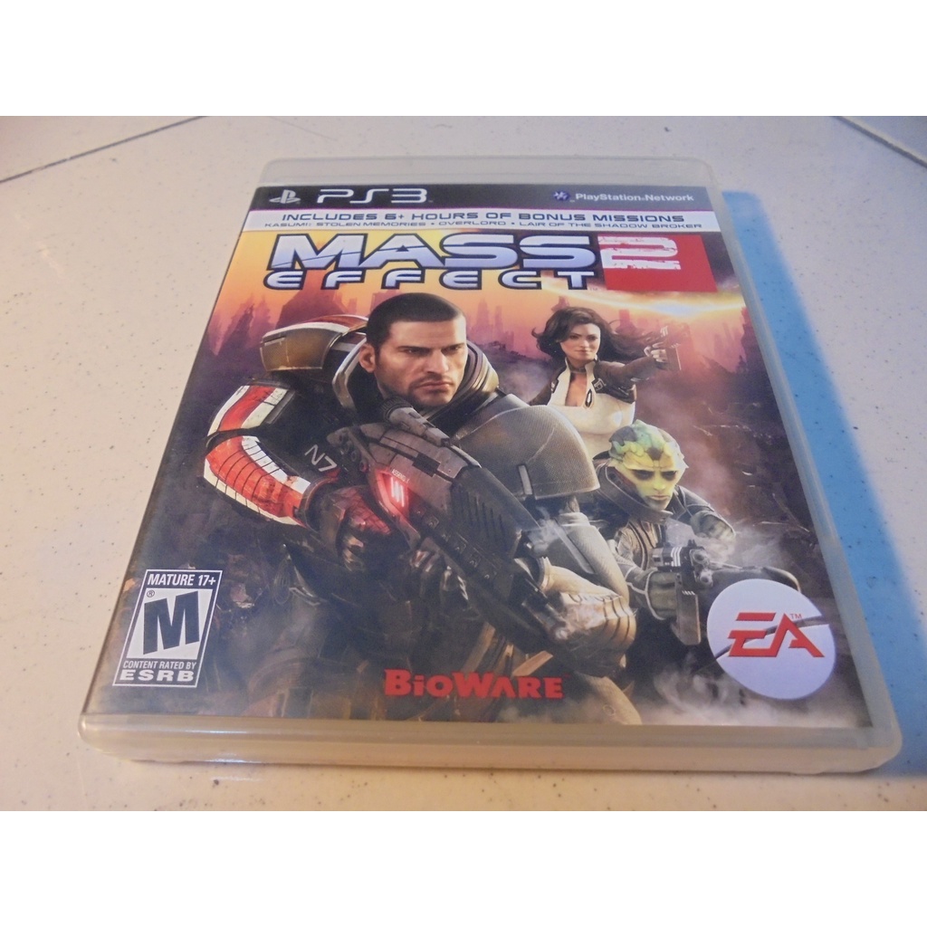 PS3 質量效應2 Mass Effect 2 英文版 直購價500元 桃園《蝦米小鋪》