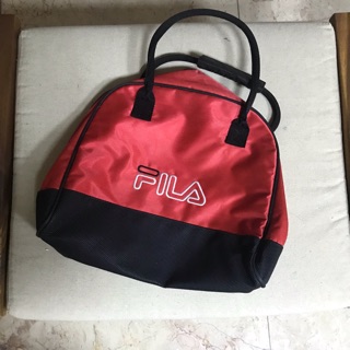 FILA復古風運動手提袋(防水材質）