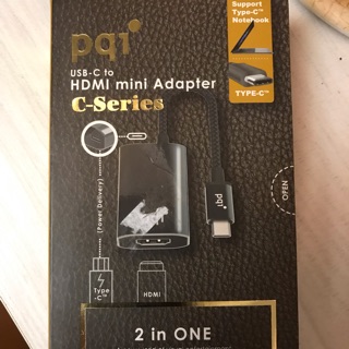 USB-C HDMI mini Adapter TYPE-C用 pqi牌子