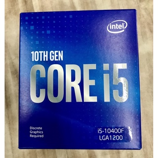 現貨！Intel Core i5-10400 2.9G/12M/UHD630 英特爾 處理器 中央處理器 現貨
