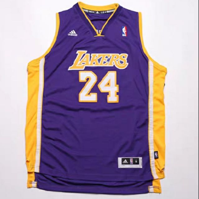 正品 KOBE 紫金 球衣 LAKERS 湖人隊 饒舌嘻哈 青年版尺寸L/XL